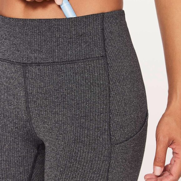 Lululemon Old School Herringbone Speed Up Tight Size 6 - Picture 5 of 11